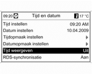 In- of uitschakelen van een functie