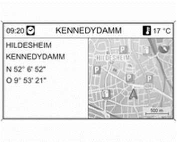 Informatie op het display