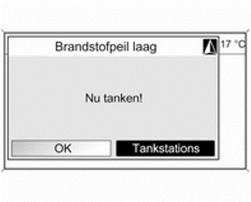 Selecteren van een tankstation