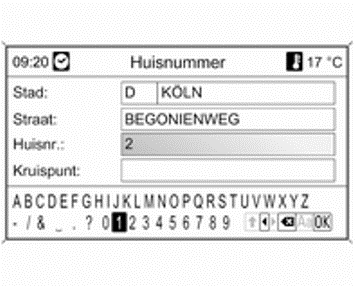 De volgende symbolen kunnen op de