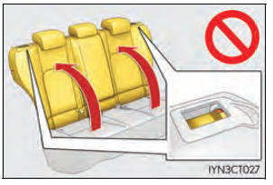 Verstellen van de stoelen