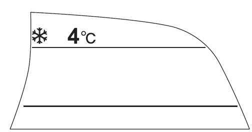 Buitentemperatuurdisplay