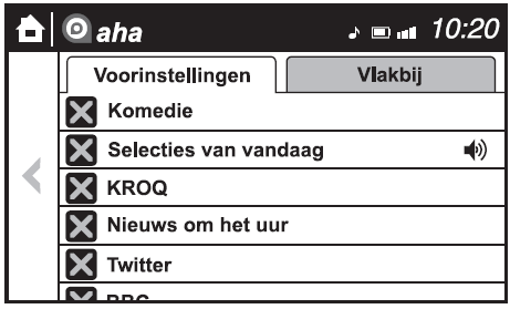 Hoofdmenu