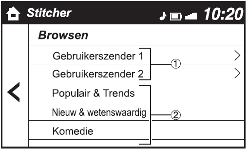 Zenderlijst